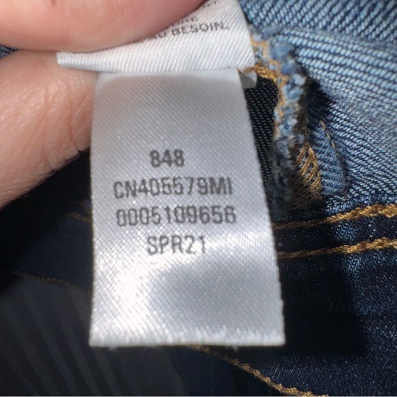 Caslon Dark Blue Denim Jacket - Picture 6 of 6